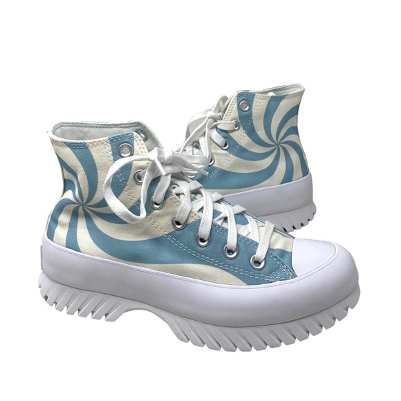 Converse Ctas Lugged 2.0 Shoes Skate Canvas Blue Candy Women Casual A10021C - Picture 5 of 10